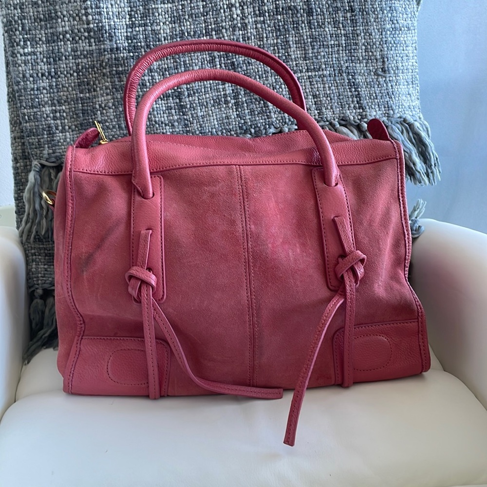 LAST DAYS. MOVING. CLOSING OUT. GEORGES RECH PARIS PINK LUXURY BAG. $575